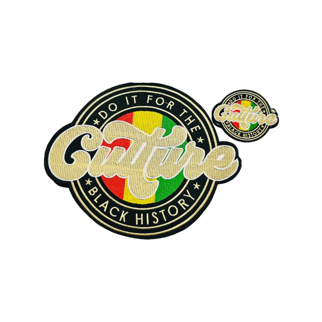 Do It For the Culture Patches - Black