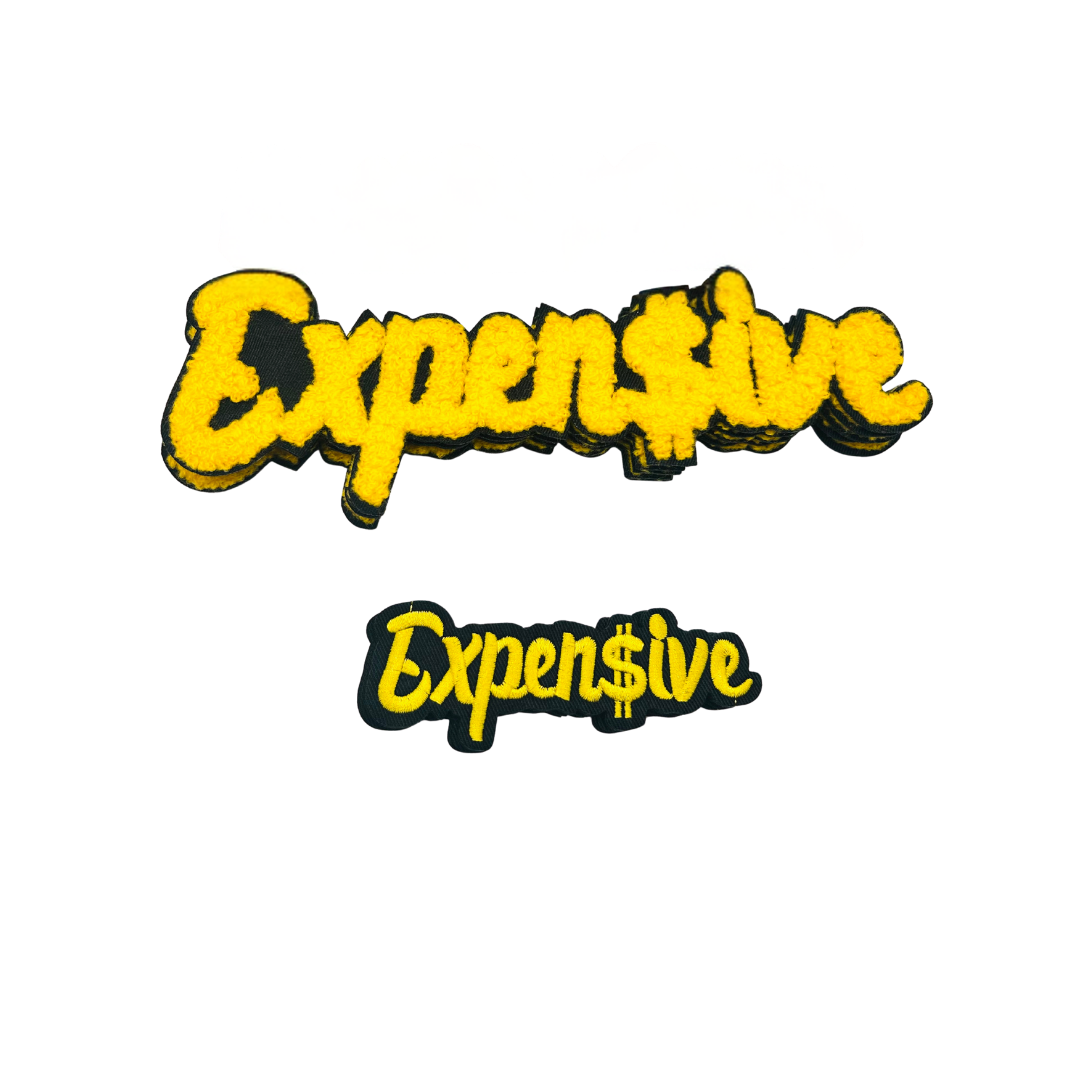 Expensive Statement Chenille Patches