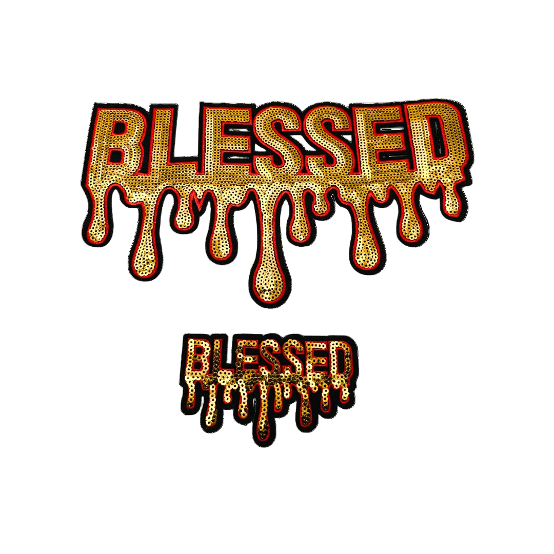 Blessed Sequin Patches