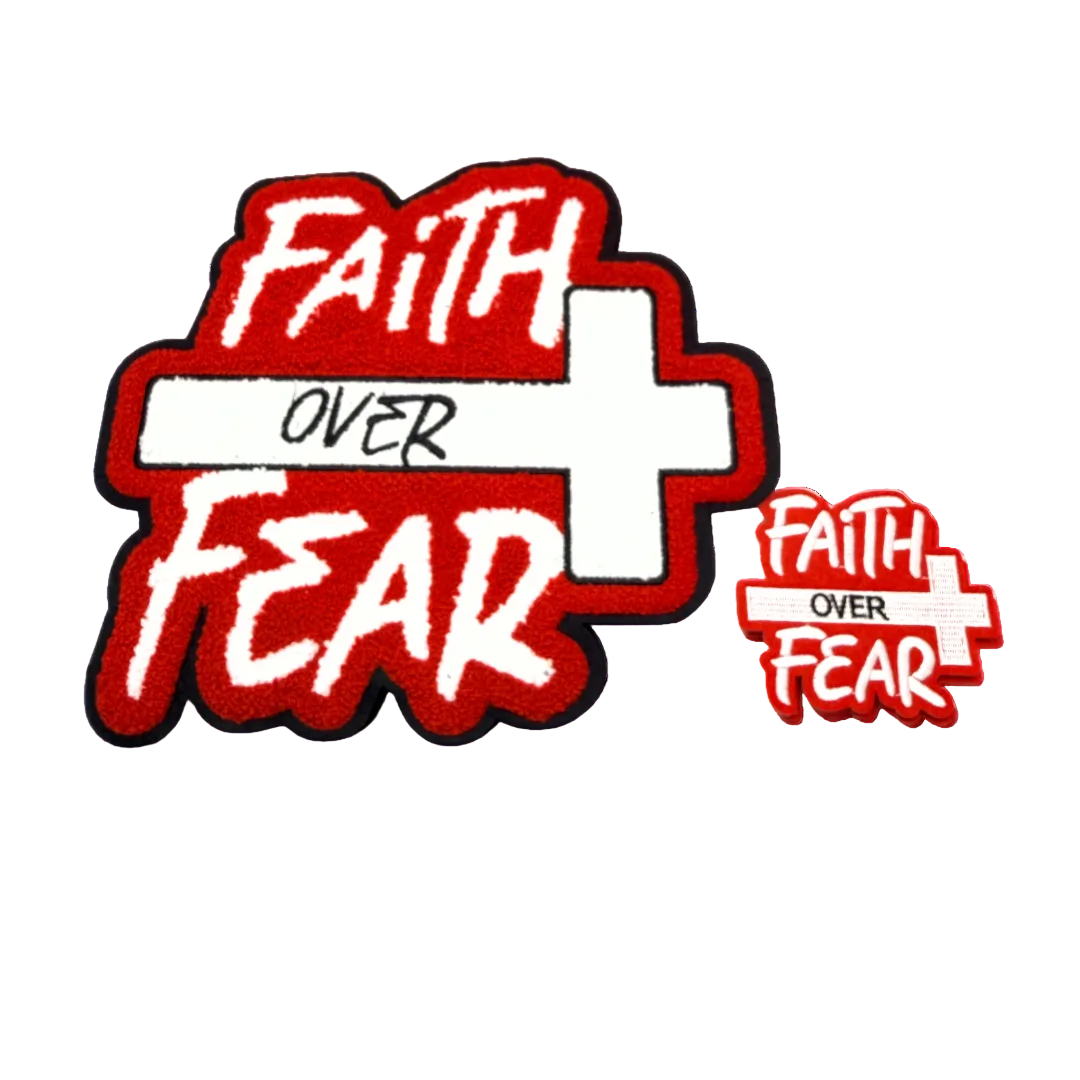 Faith Over Fear Patches