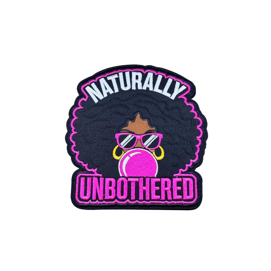 Naturally Unbothered Afro Lady Medium Patch