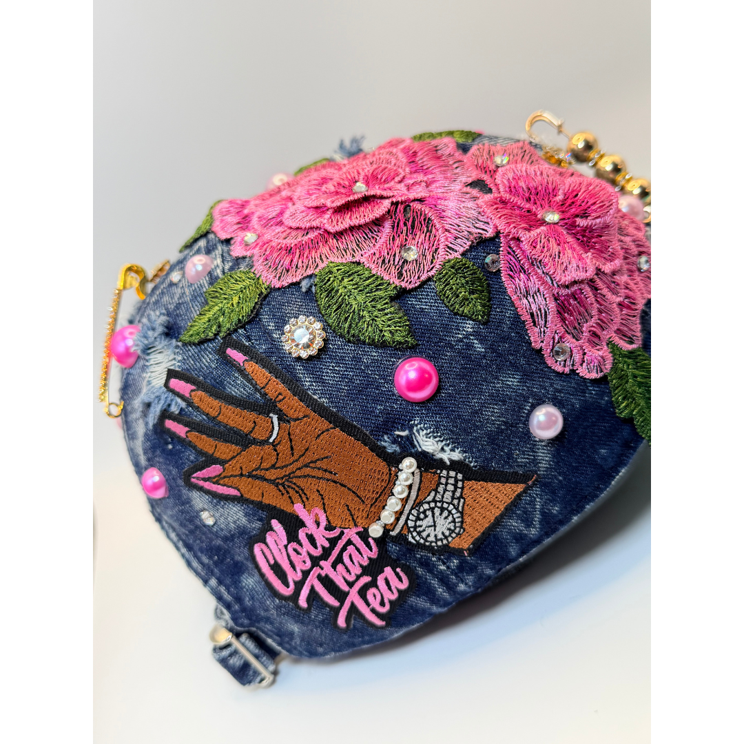 Create Your Own Junk Trucker Hat - Faraja’ Styls Custom Luxe Trucker Hat – Bling, Patches, Rhinestones & Personalized Junk Hat Design