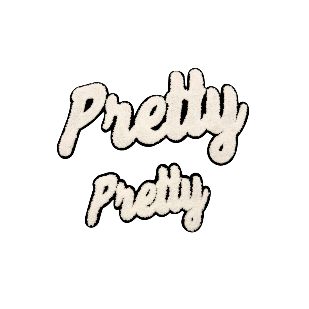 Pretty Chenille Patches (Multiple Colors)
