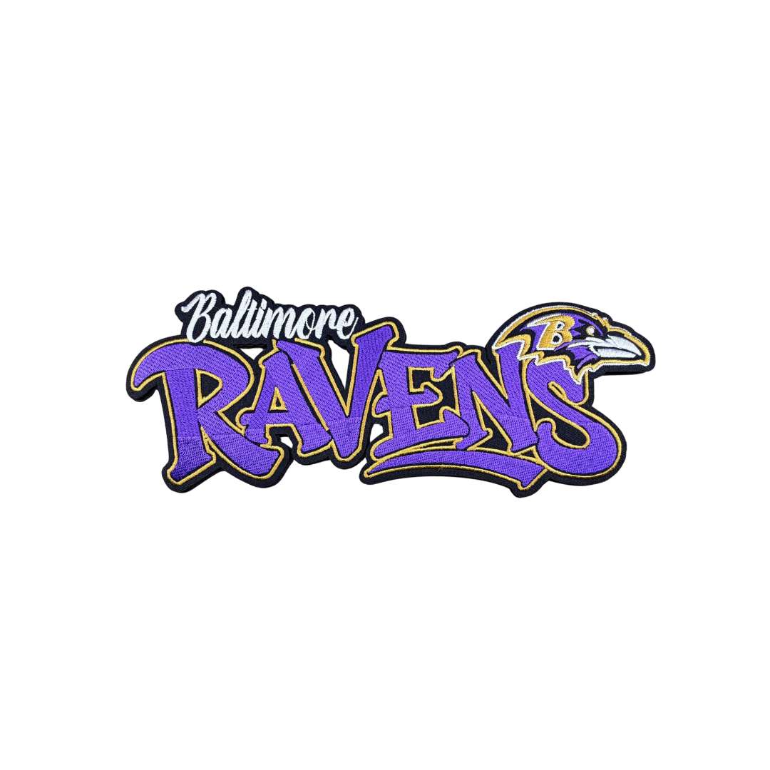 Baltimore Ravens Football Large Patch
