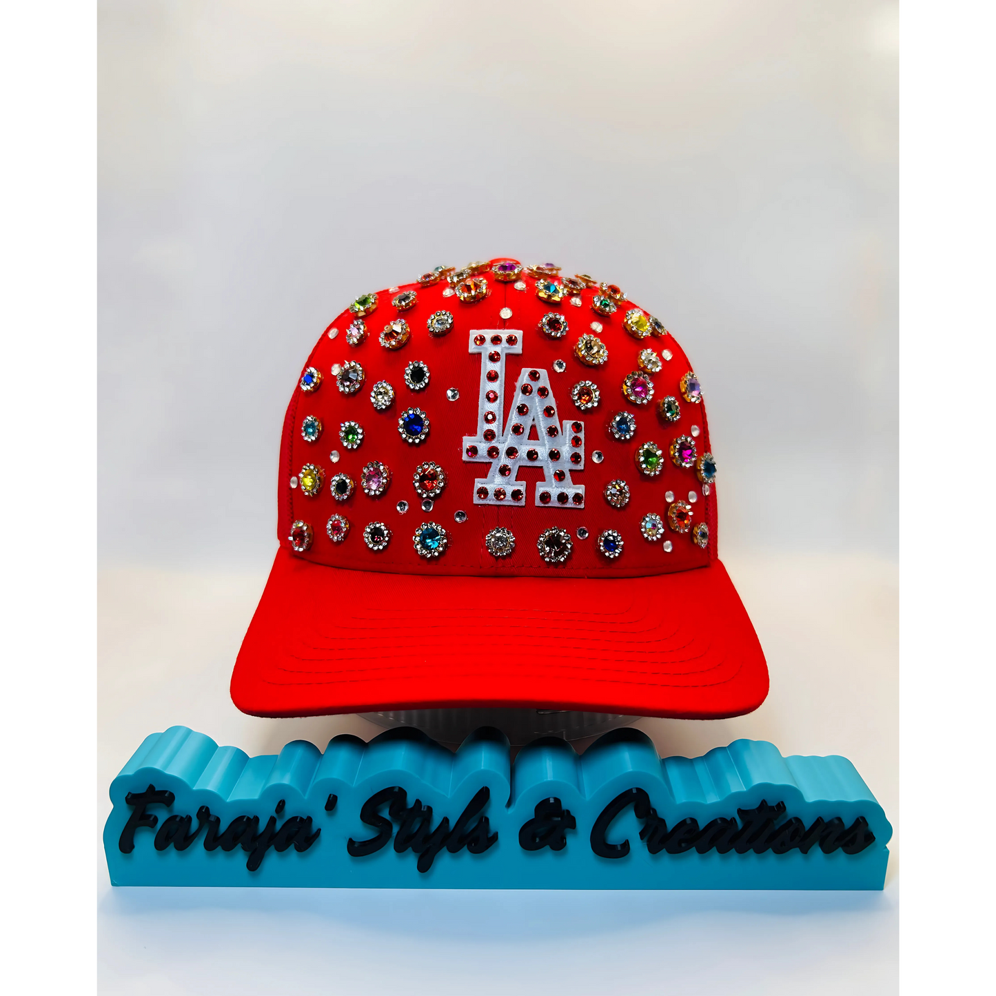 LA Rhinestone Trucker Hats | Bling Streetwear Style