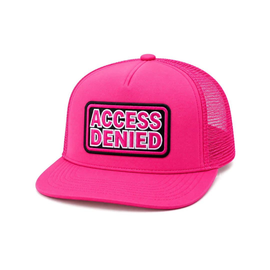 Access Denied One Patch Mesh-Back Snapback Foam Hats (Multiple Colors)