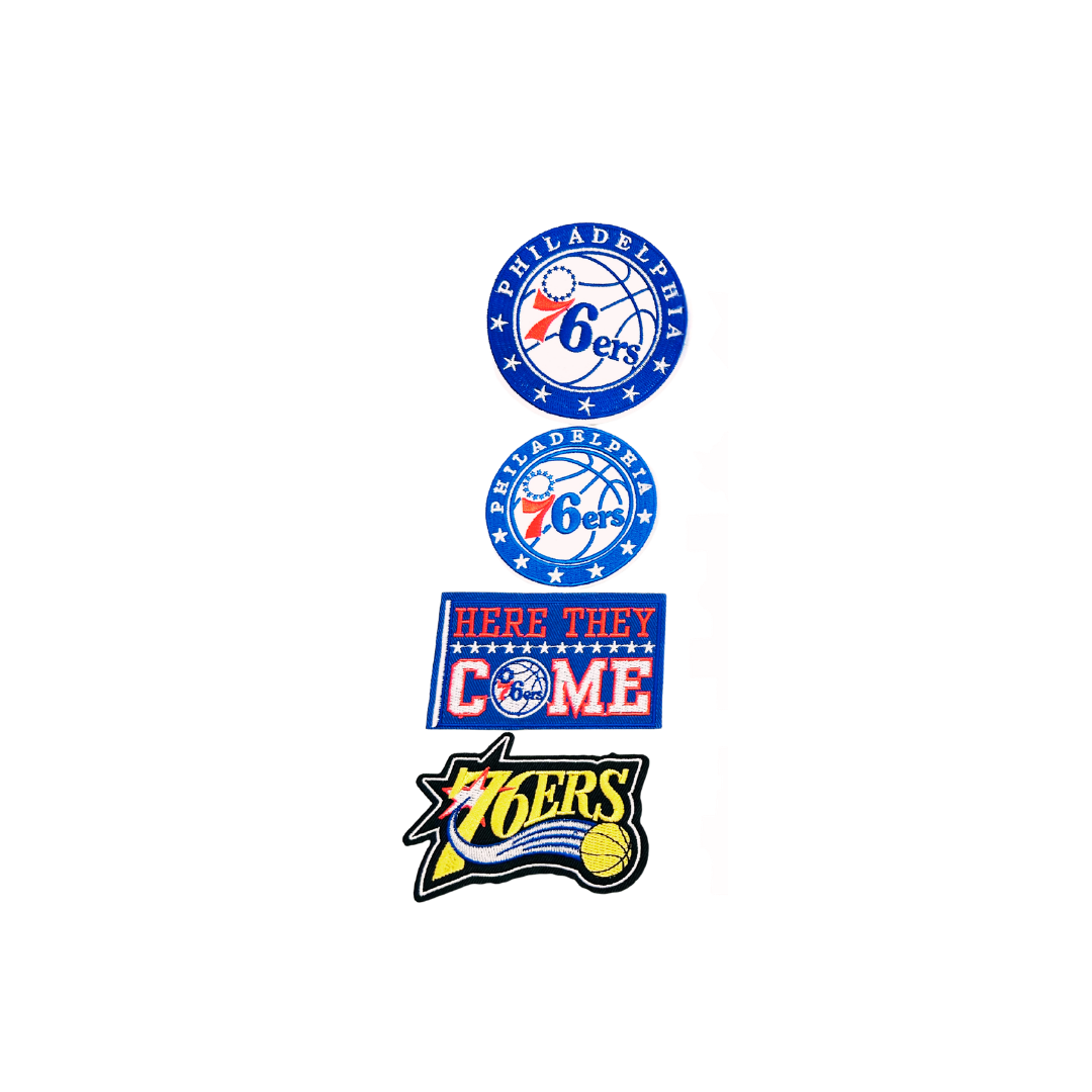 76ers Basketball Patches