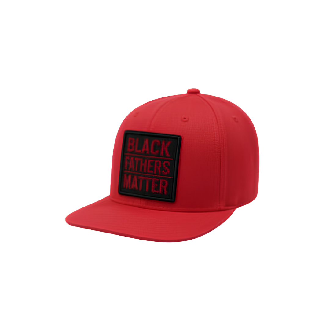 Black Fathers Matter Trucker-Snapback - Red Hat