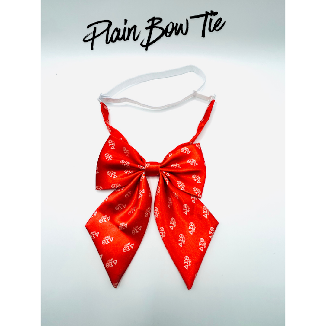 Delta Bling Bow Tie with Brooch | Adjustable Fit