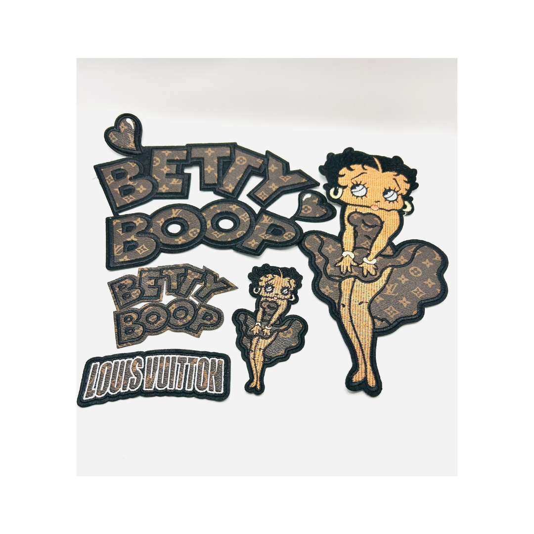 L-V Brown Betty Leather Patches