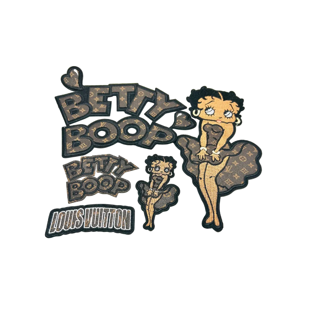 L-V Brown Betty Leather Patches