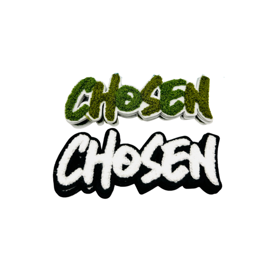 Chosen Chenille Patches (Color Options)