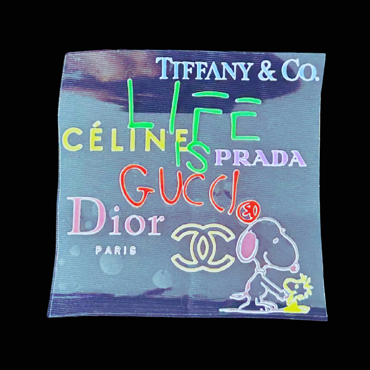 Luxury Snoopy UV DTF - Medium