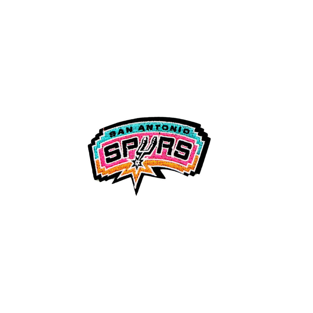 SPURS Basketball Patch- Small