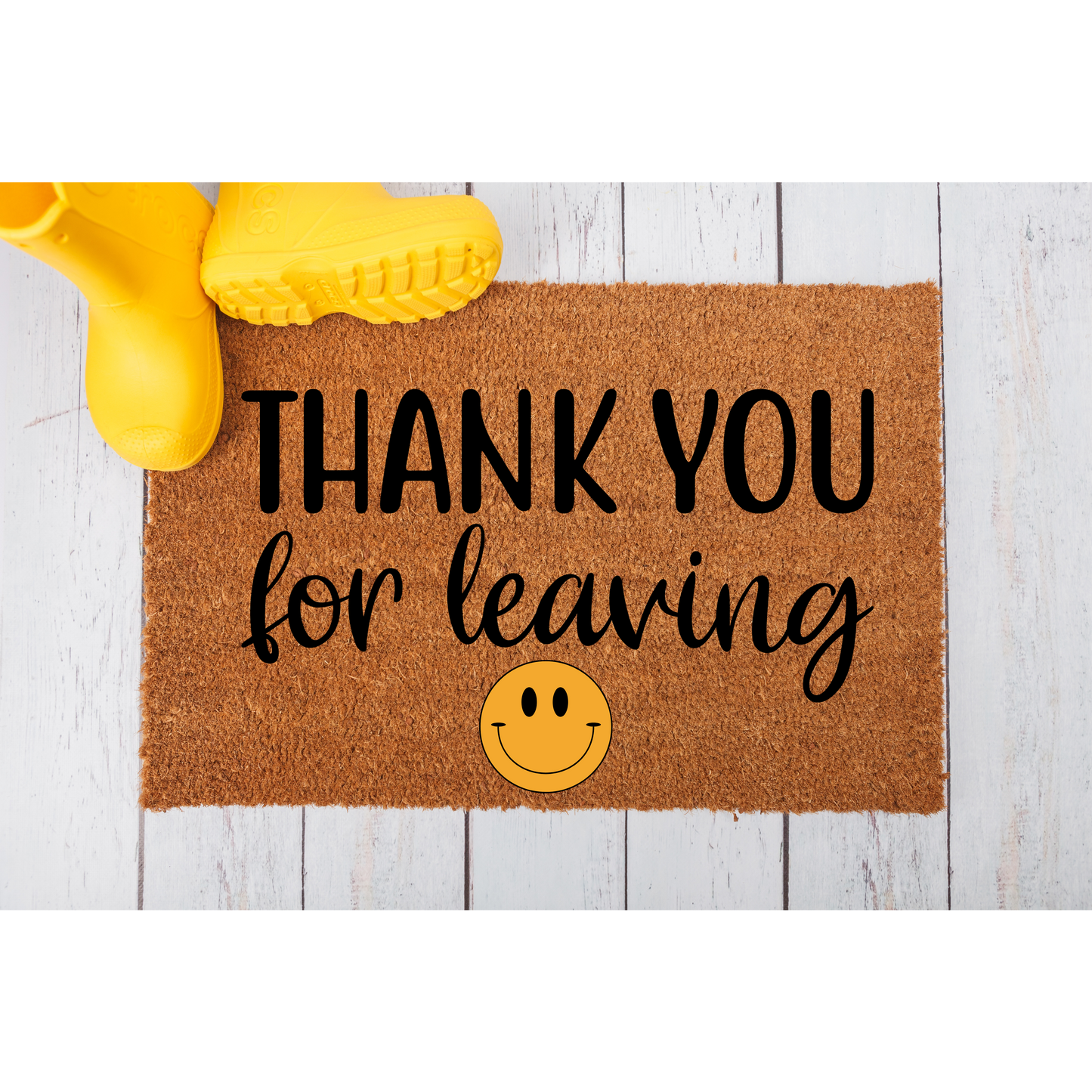 Thank You For Leaving Doormat