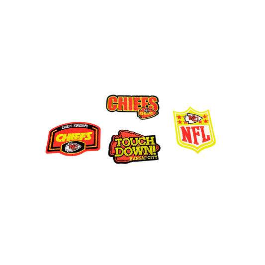 Kansas City Chiefs Football Small Patches