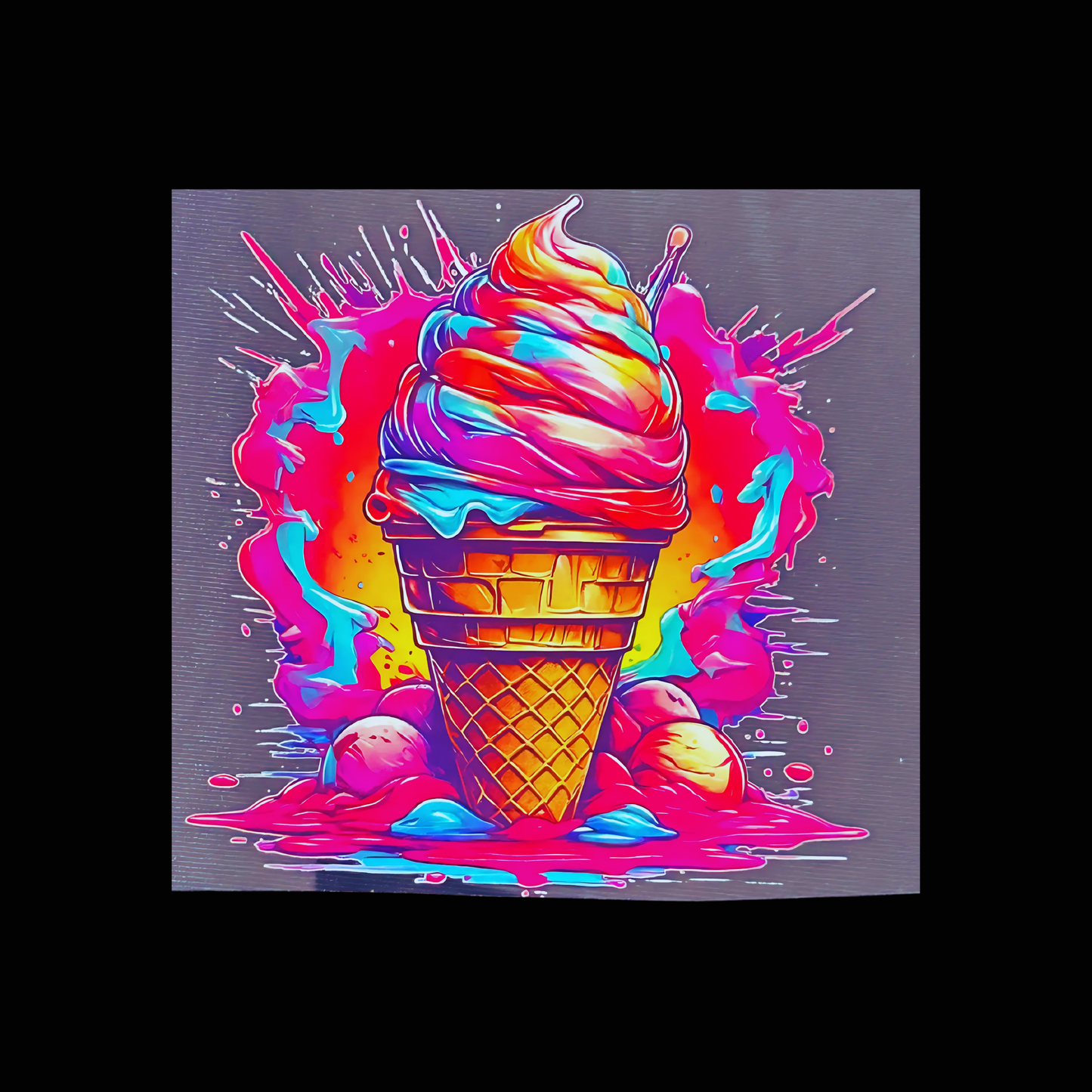 Ice Cream Treat UV DTF - Medium