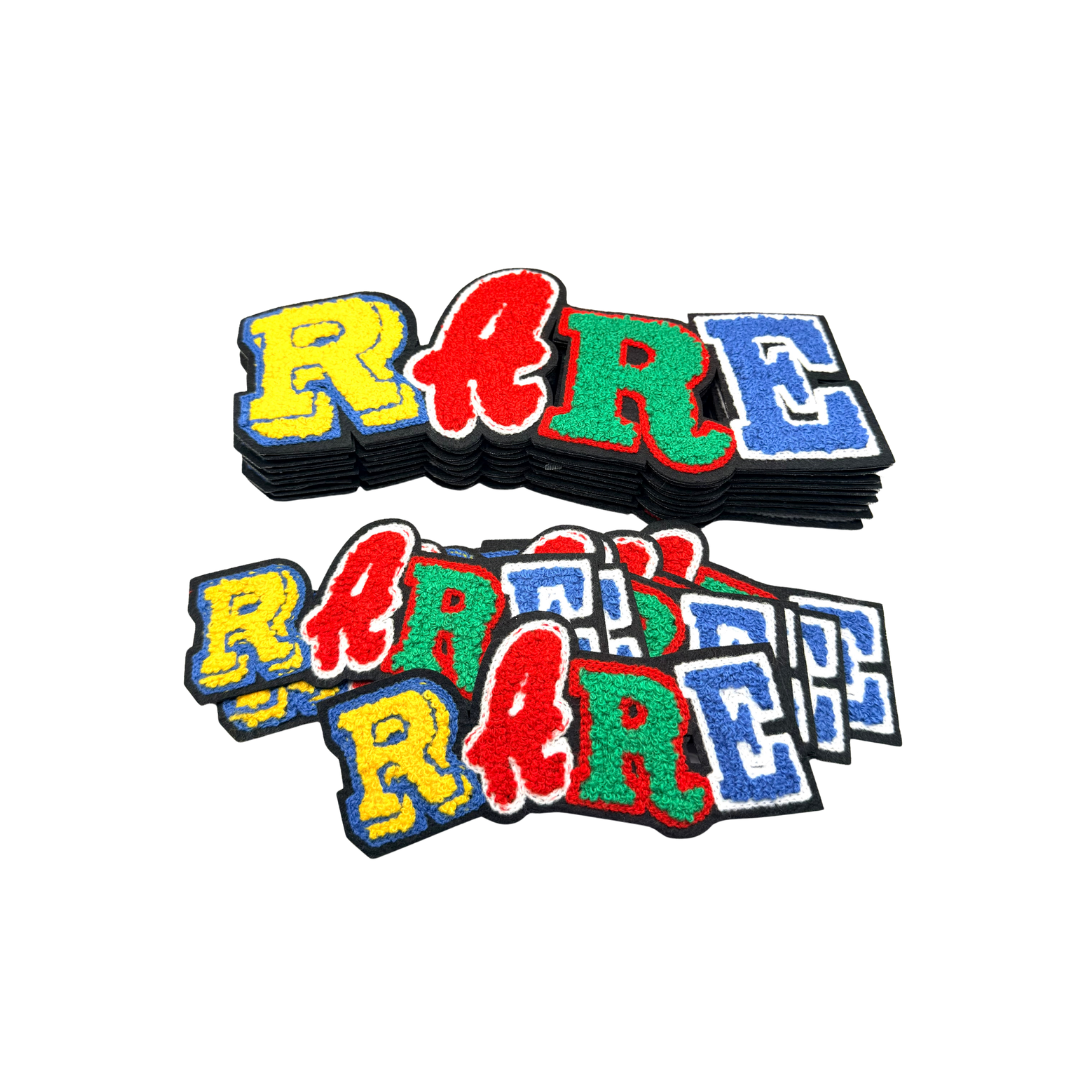 Rare Colorful Chenille Patches