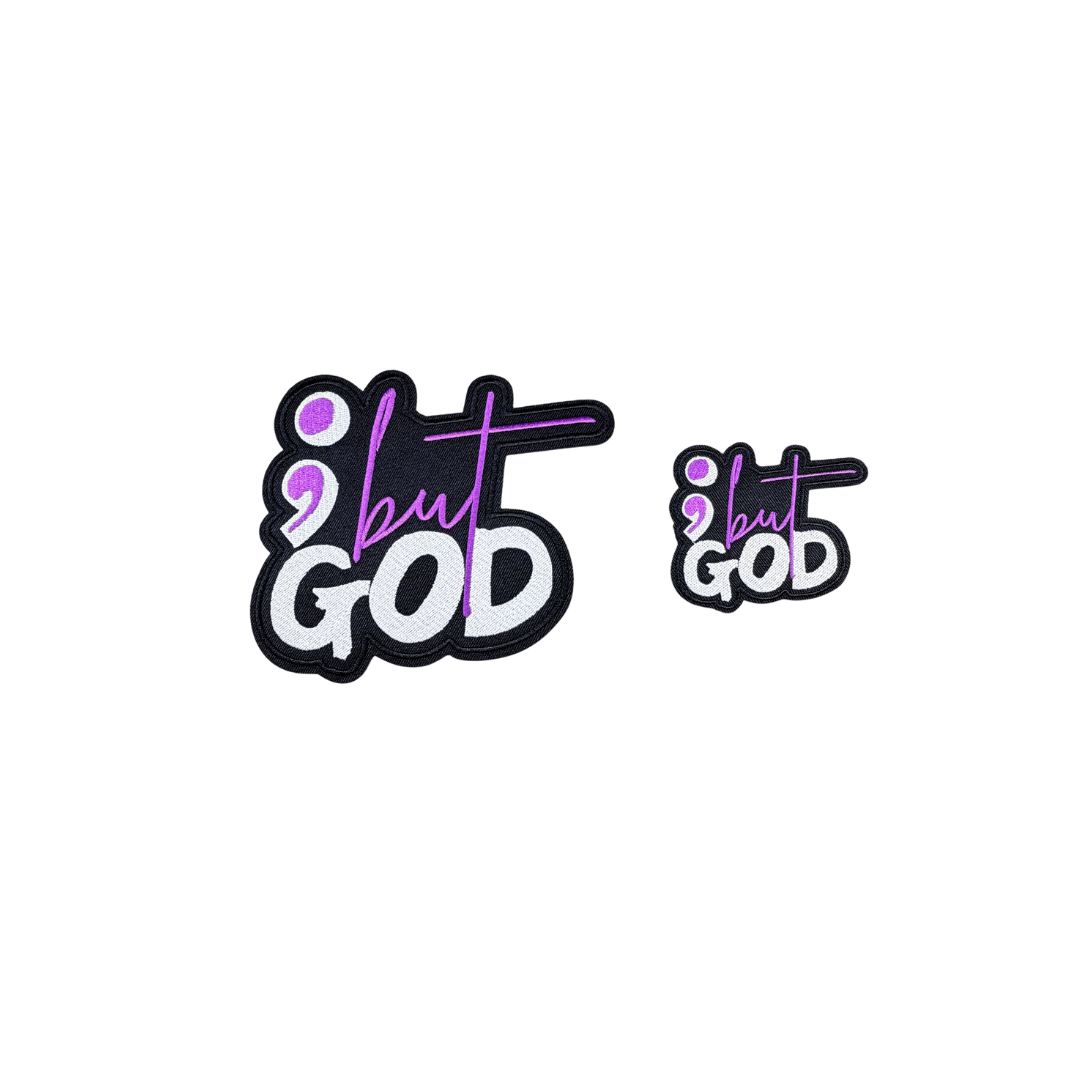 ;But God Faith Statement Patches