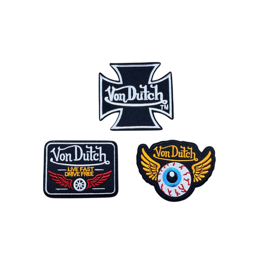 V Dutch Designer Inspired Small Patches