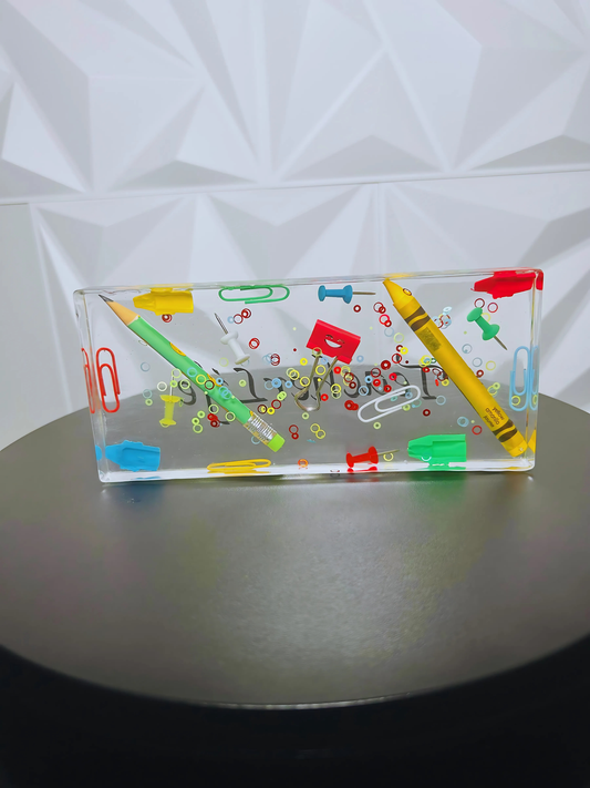 Teacher Desk Name Plate (Large)