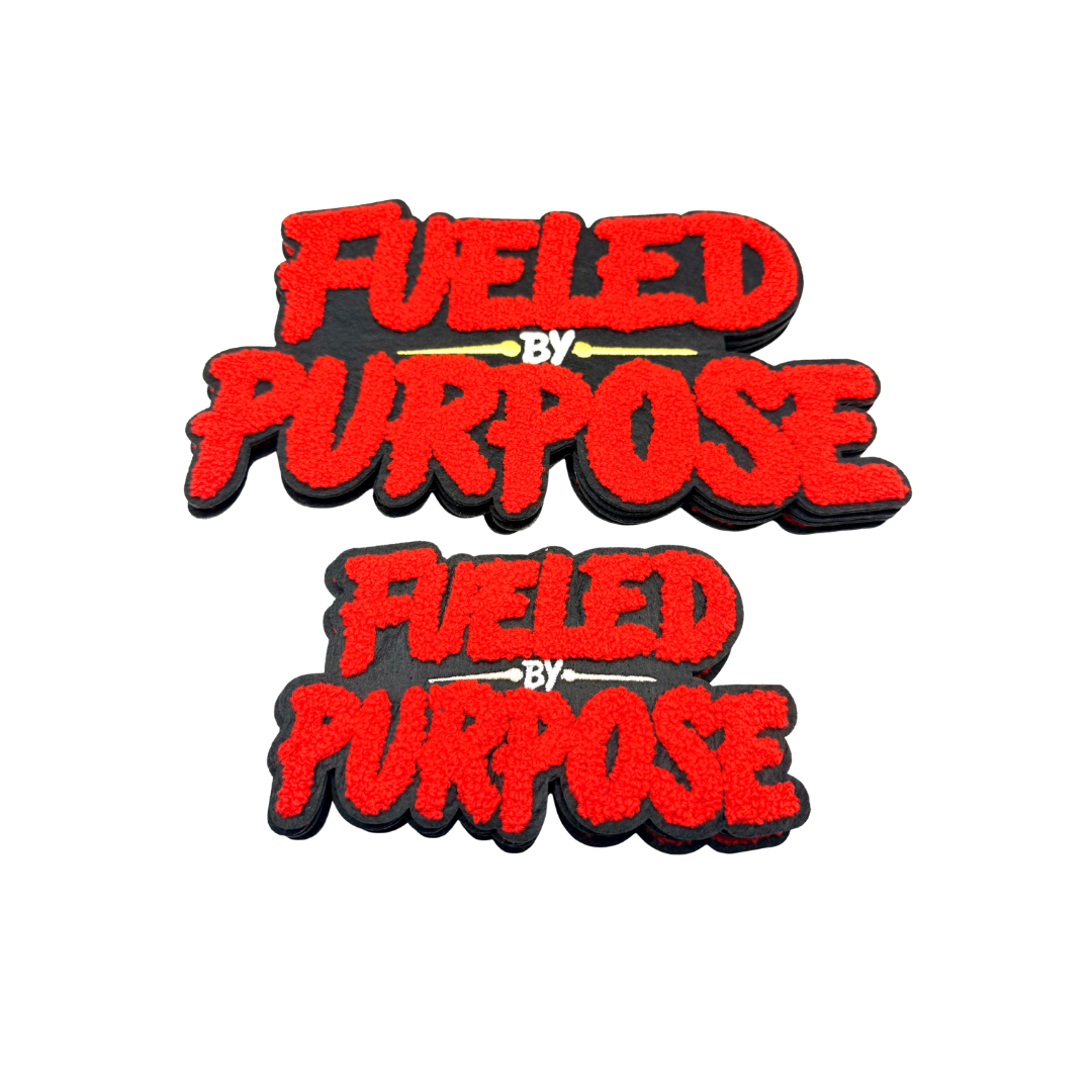Fueled by Purpose Chenille Patches