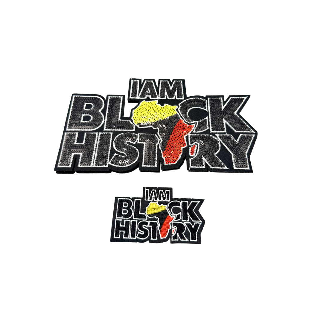 I Am Black History - Africa Culture Patches