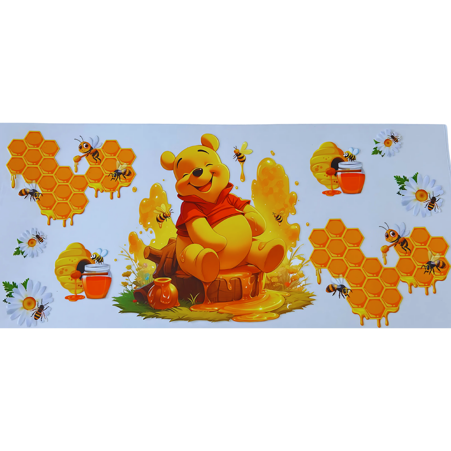 Pooh and Honey Bear UV DTF