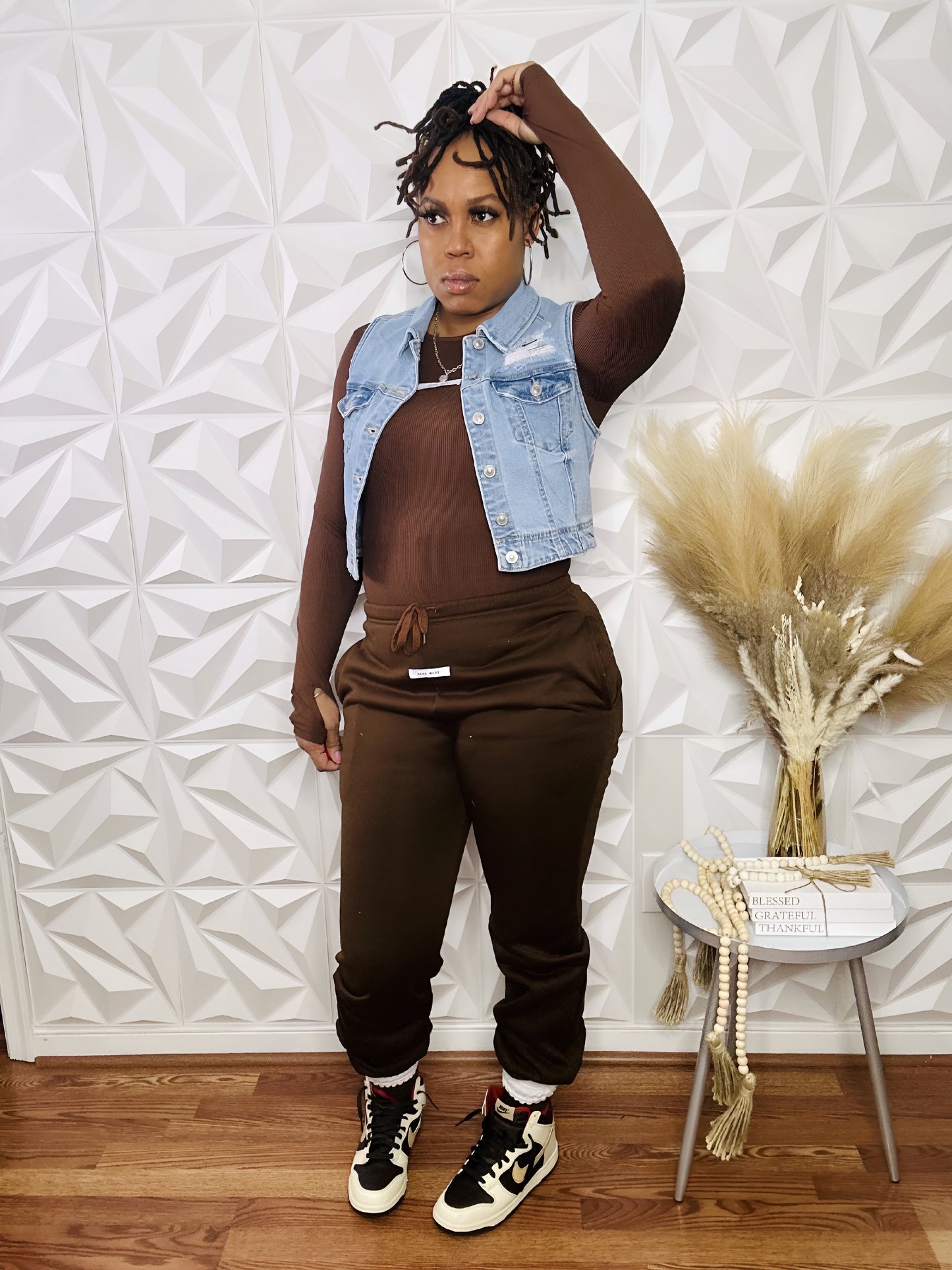 Take A Chance Denim Vest - Size Small Only