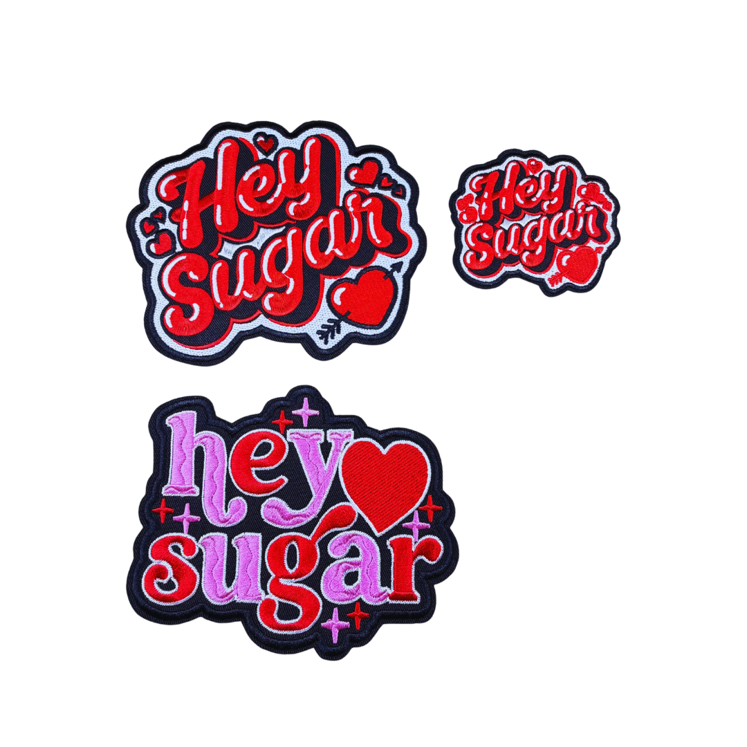 Hey Sugar Quote Patches