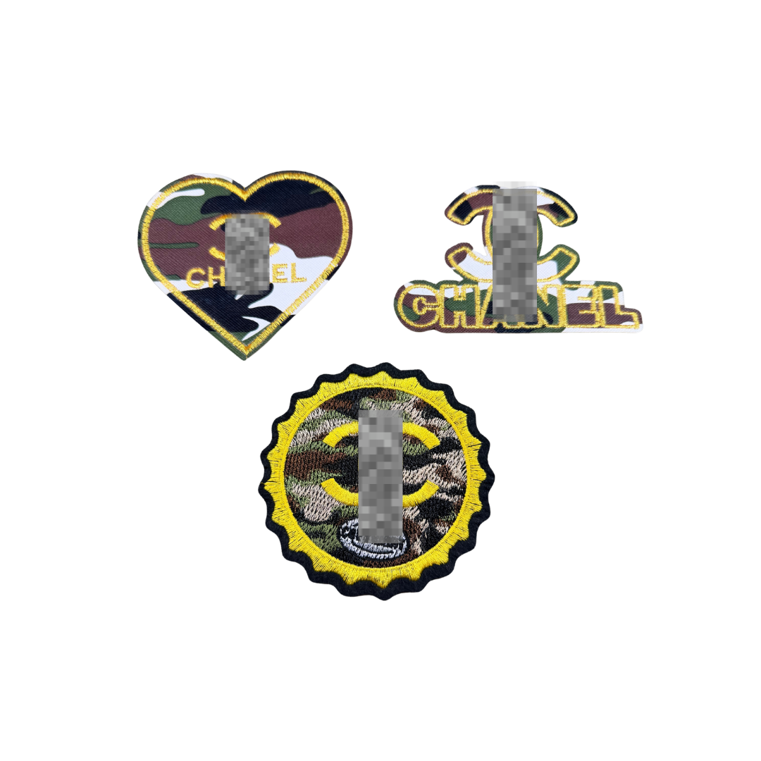 Chan** Camo Designer Inspired Small Patches