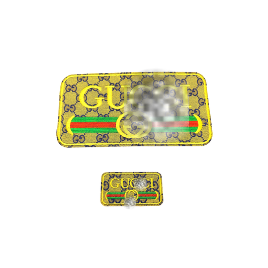 G***I Designer Inspired Leather Patches
