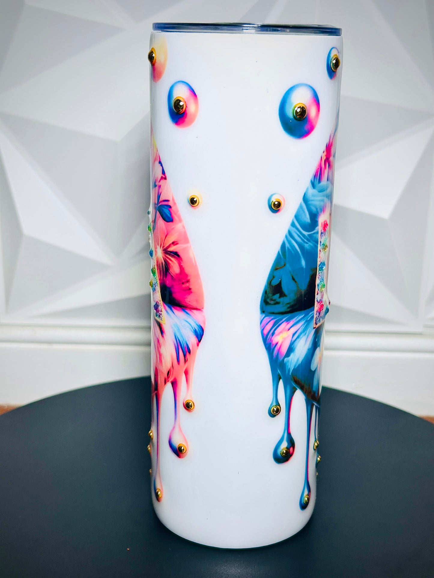 Libra Rhinestone Epoxy 20 oz Tumbler
