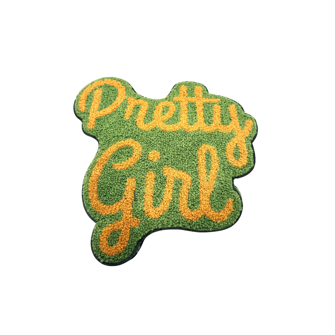 Pretty Girl Chenille Large Patch