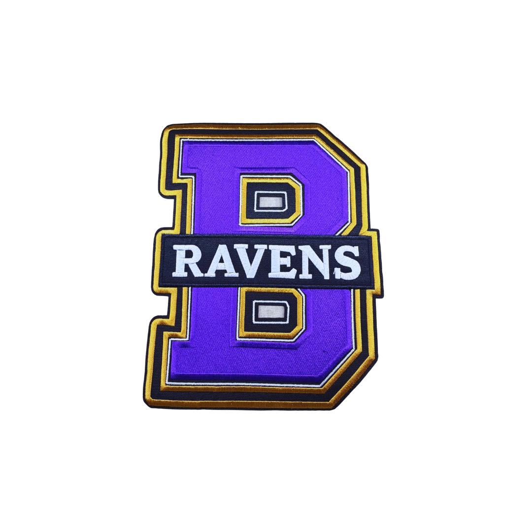 Baltimore (B) Ravens Large Patch