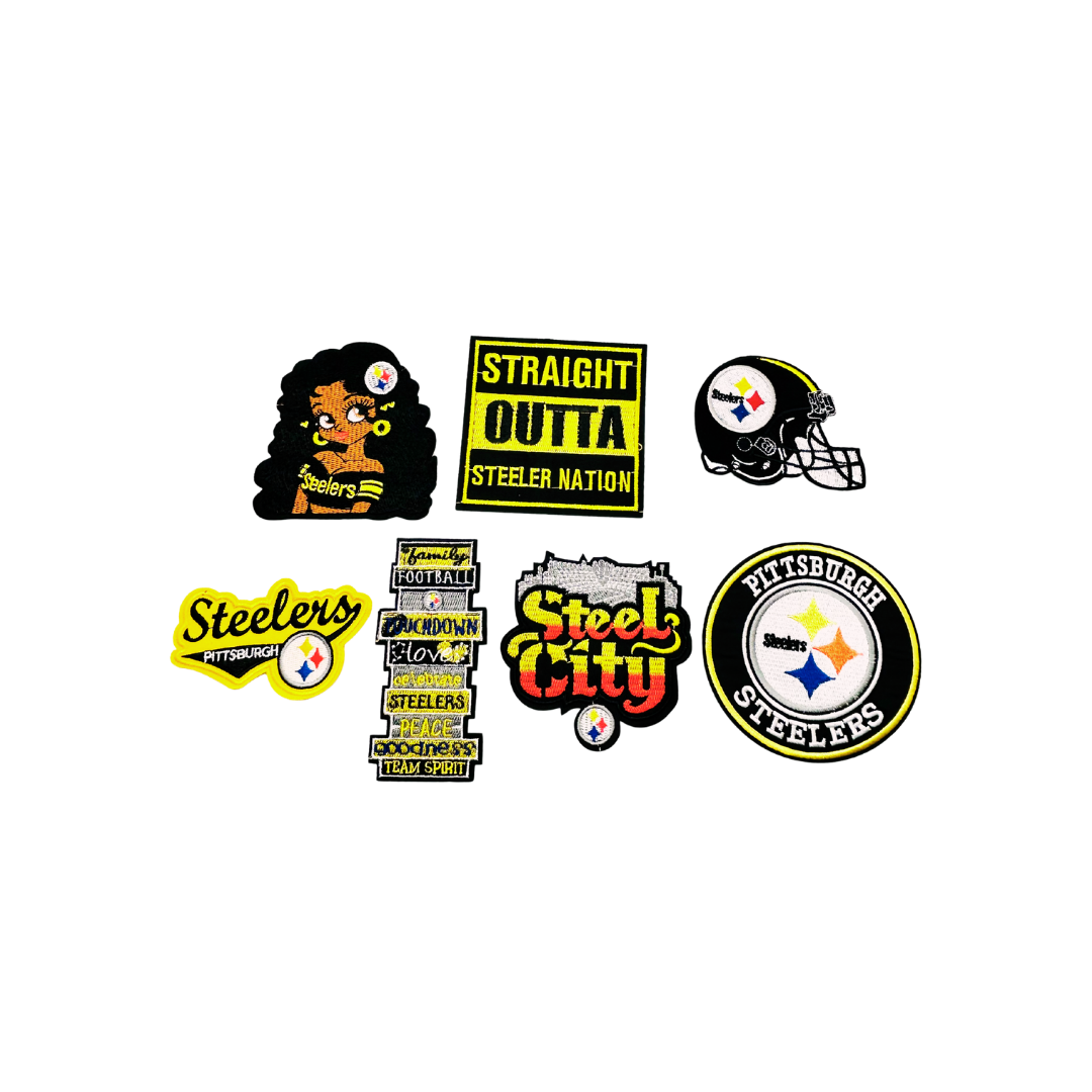 Steeler Football Patches