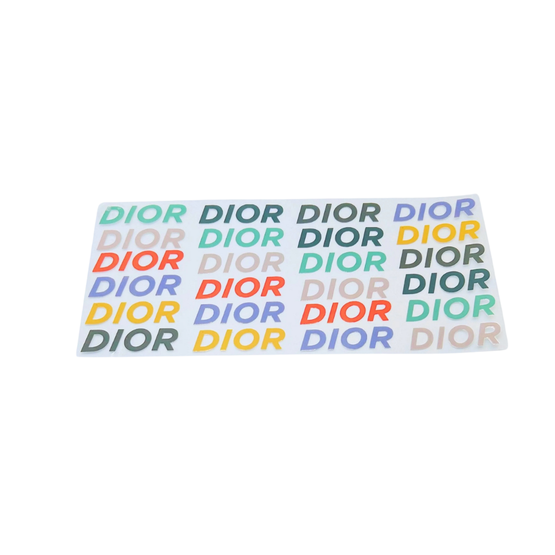 Dior Rainbow UV DTF
