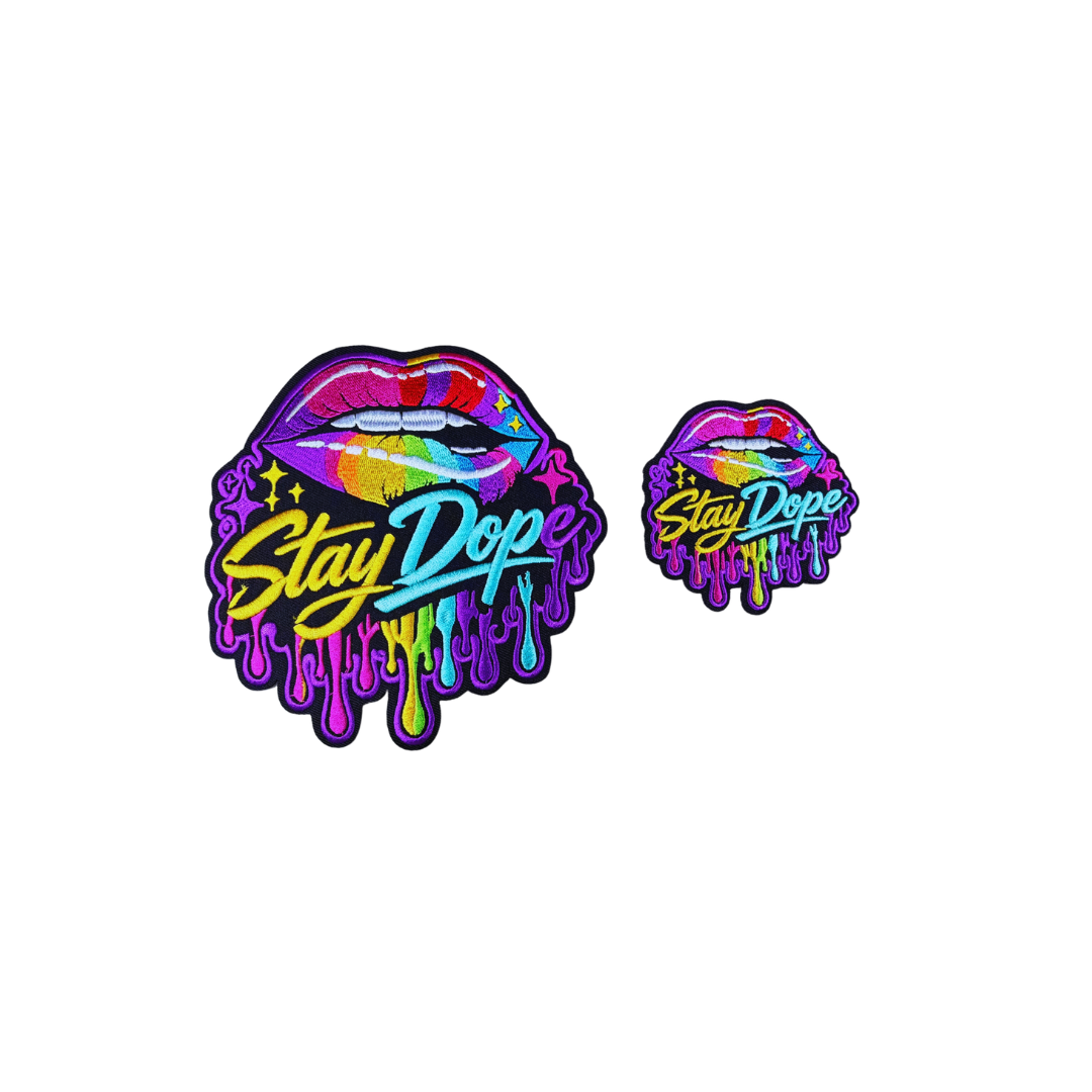 Stay Dope Lip Drip Female Patches