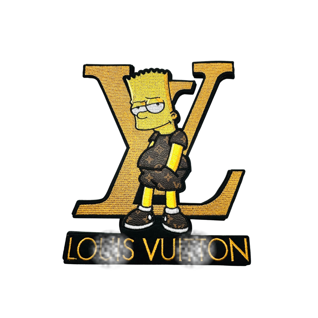 Lou** V Bart Simpson Large Patch