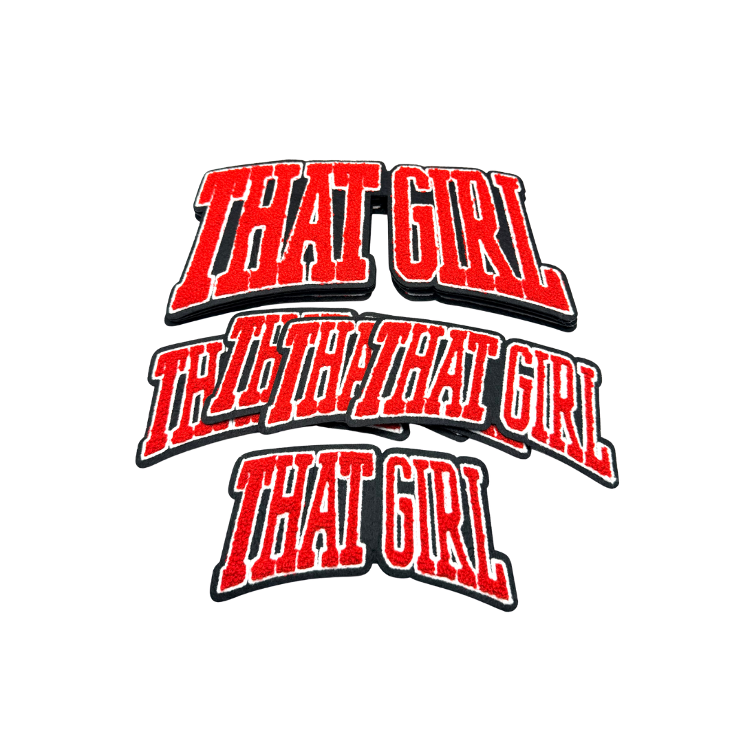 "That Girl" Chenille Patches