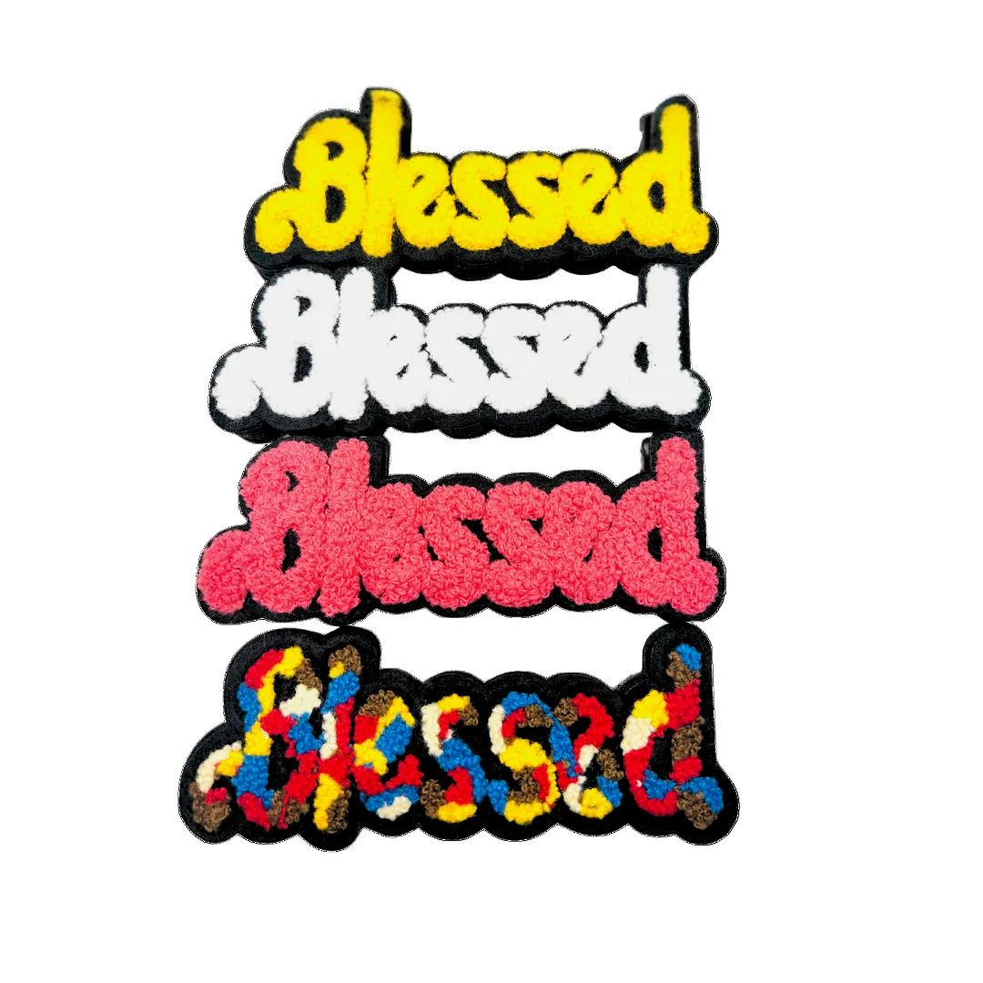 Blessed Medium Chenille Patches
