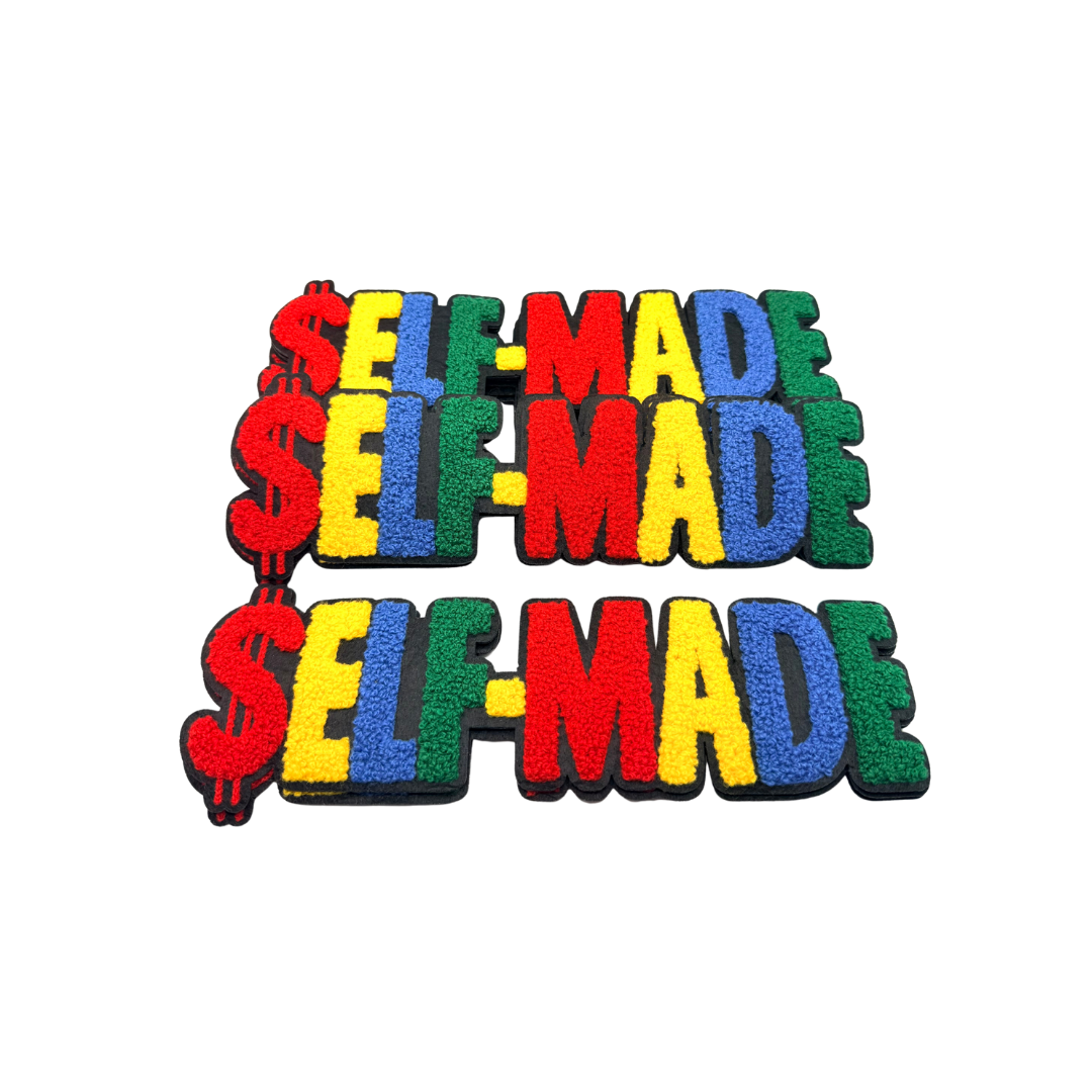 Self-Made Large Colorful Chenille Patch