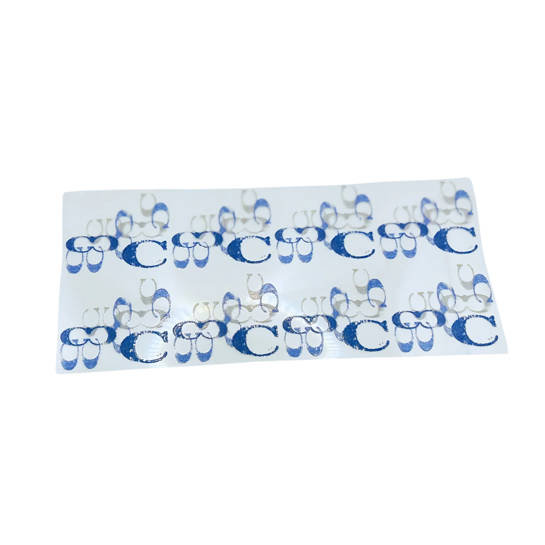 Coach Symbol UV DTF - Denim Blue