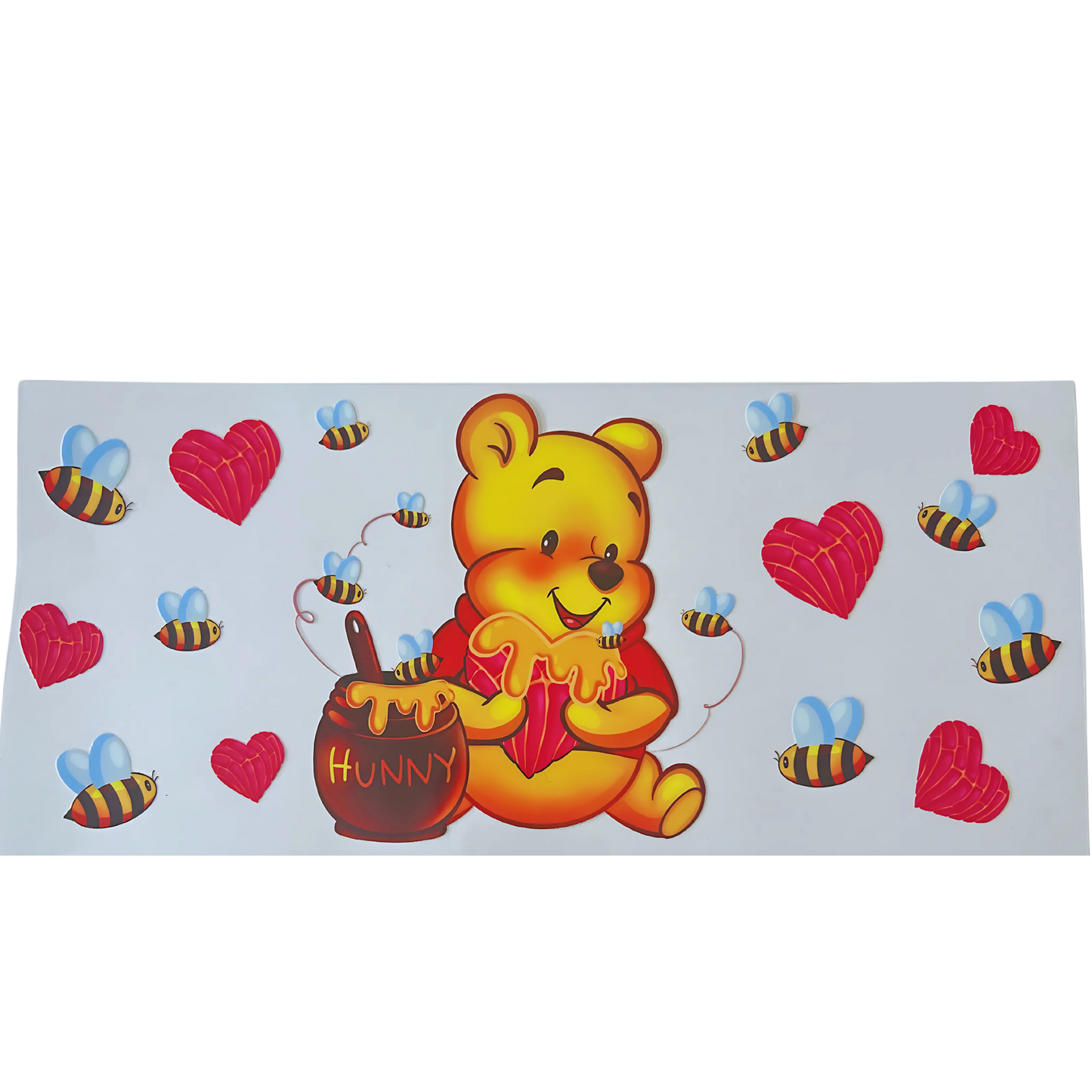 Baby Bear and Honey UV DTF