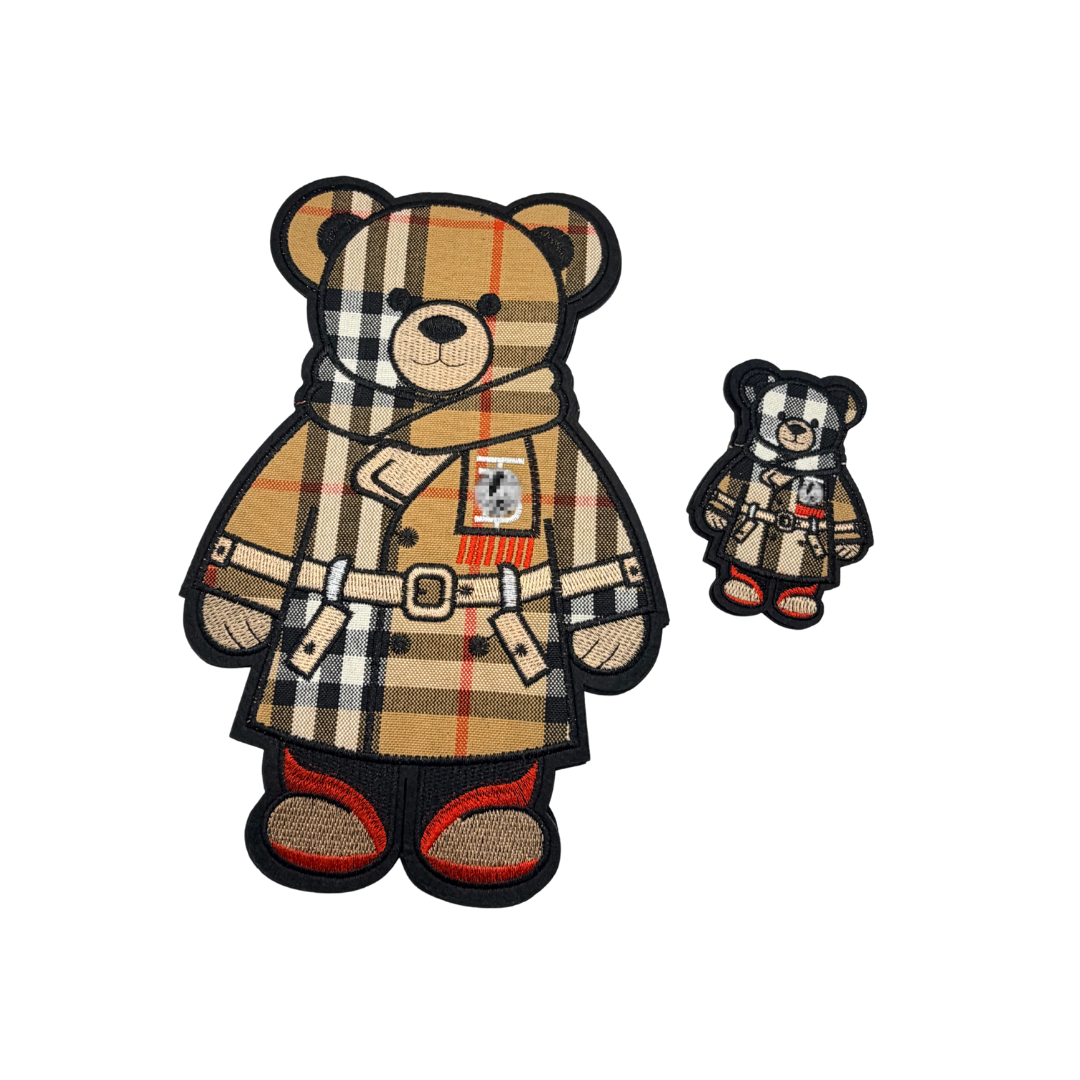 B Bear Inspired Designer Patches