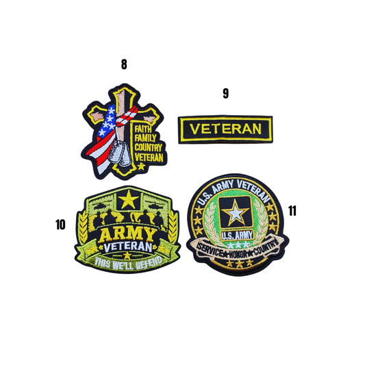 Army Veteran Small Patches