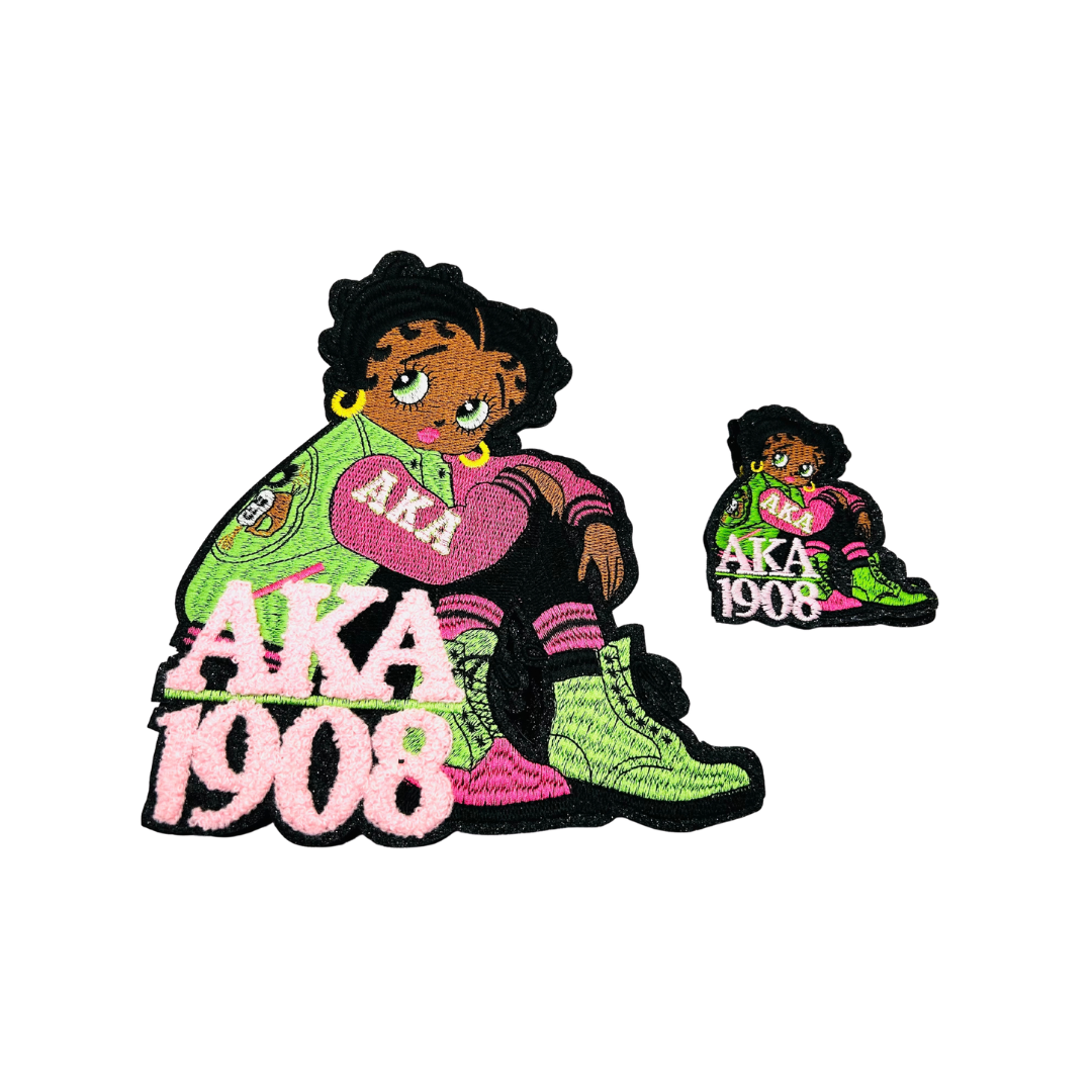 Betty AKA Pink and Green Patches