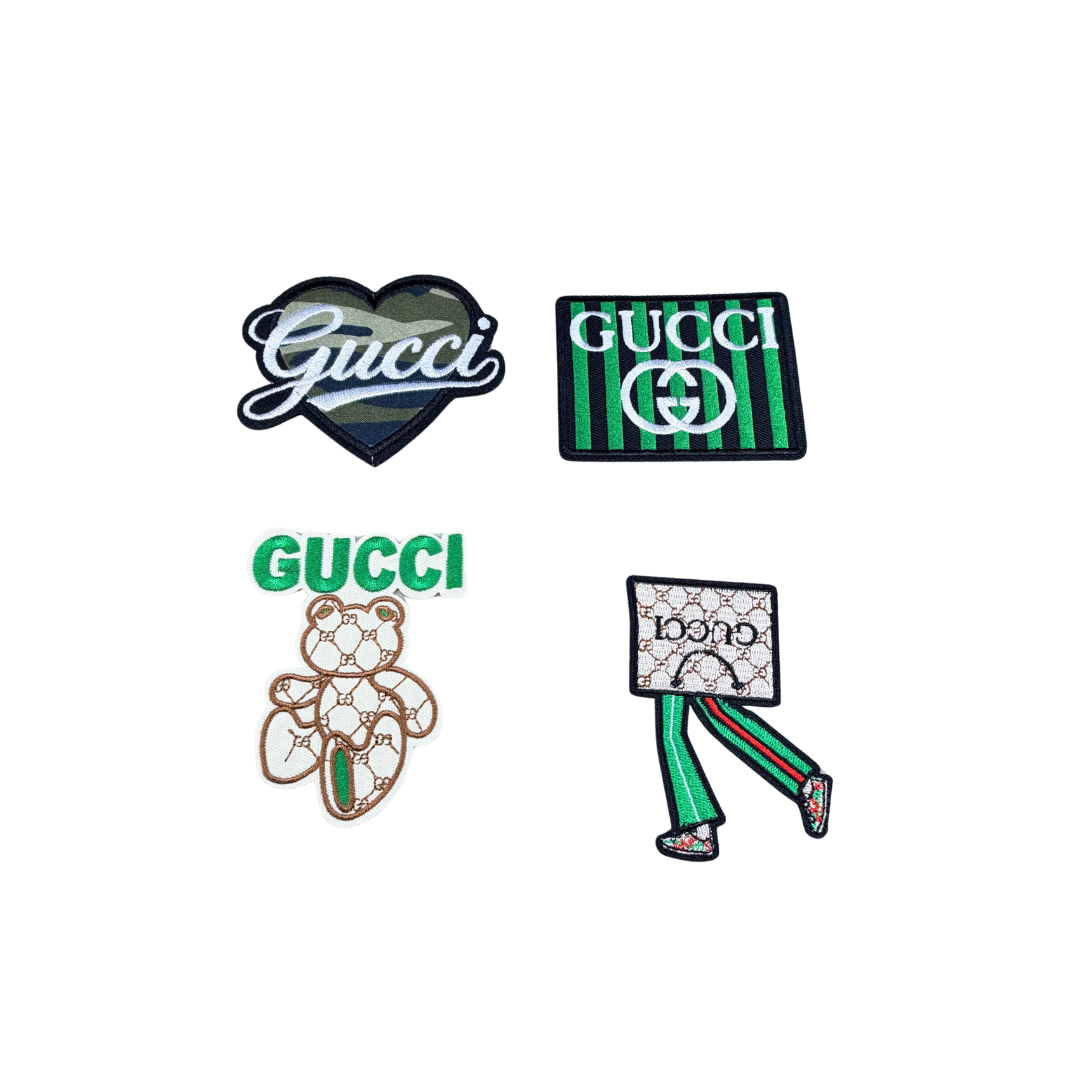 G Designer Inspired Green Small Patches