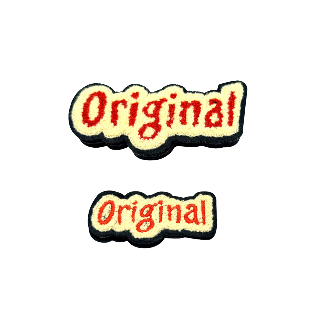 Original Chenille Patches - 3 Colors