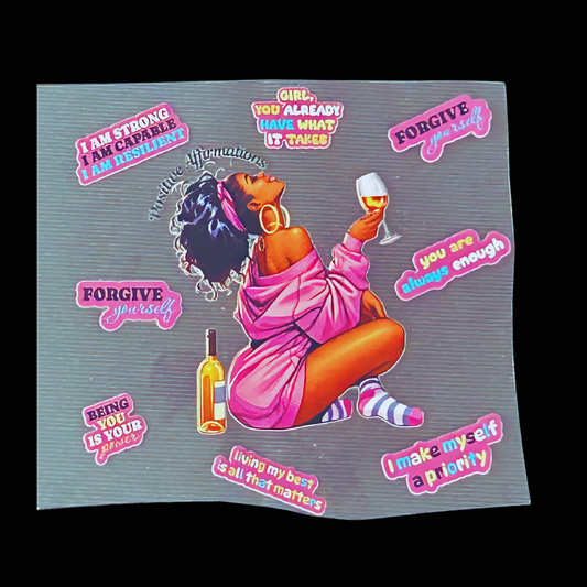 Positive Affirmations UV DTF - 2 Styles